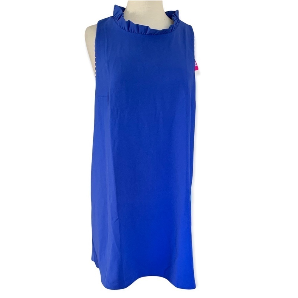 LILLY PULITZER XS Allegra Shift Dress Corsica blue - Picture 4 of 13